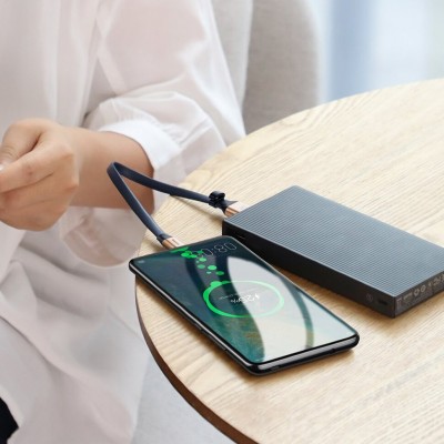 Кабель USB BASEUS Simple HW, USB - Type-C, 5А, 23 см, золотой+синий Кабель USB BASEUS Simple HW, USB - Type-C, 5А, 23 см, золотой+синий