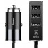 Автомобильное зарядное устройство BASEUS Enjoy Together, USB + разветвитель 3*USB, 5.5A, черный Автомобильное зарядное устройство BASEUS Enjoy Together, USB + разветвитель 3*USB, 5.5A, черный