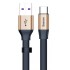 Кабель USB BASEUS Simple HW, USB - Type-C, 5А, 23 см, золотой+синий Кабель USB BASEUS Simple HW, USB - Type-C, 5А, 23 см, золотой+синий