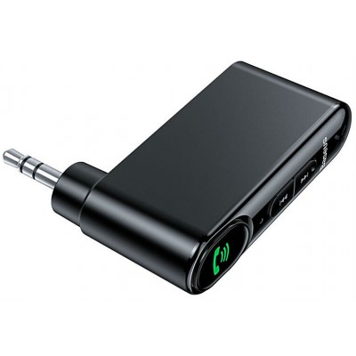 Автомобильный Bluetooth-приемник BASEUS Qiyin AUX, черный Автомобильный Bluetooth-приемник BASEUS Qiyin AUX, черный