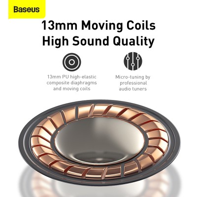 Беспроводные наушники BASEUS W04, Bluetooth, 37 мАч, белый Беспроводные наушники BASEUS W04, Bluetooth, 37 мАч, белый