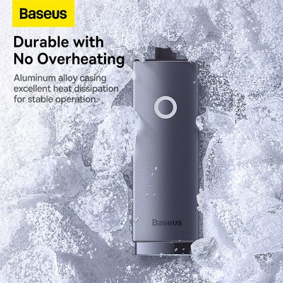 Переходник/Адаптер BASEUS Lite Series Ethernet Adapter (Aluminum Alloy), Type-C - RJ45 (100Mbps), серый Переходник/Адаптер BASEUS Lite Series Ethernet Adapter (Aluminum Alloy), Type-C - RJ45 (100Mbps), серый