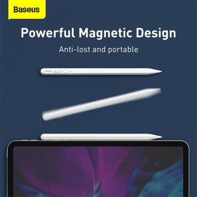 Стилус BASEUS Smooth Writing Capacitive, белый Стилус BASEUS Smooth Writing Capacitive, белый