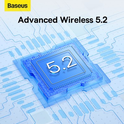 Беспроводные наушники BASEUS Bowie M2+, Bluetooth, 40 мАч, белый Беспроводные наушники BASEUS Bowie M2+, Bluetooth, 40 мАч, белый