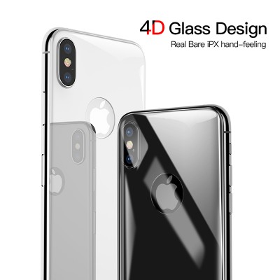 Защитное стекло BASEUS SGAPIPHX-4D0G для iPhone X, 0.3mm, заднее, серый Защитное стекло BASEUS SGAPIPHX-4D0G для iPhone X, 0.3mm, заднее, серый