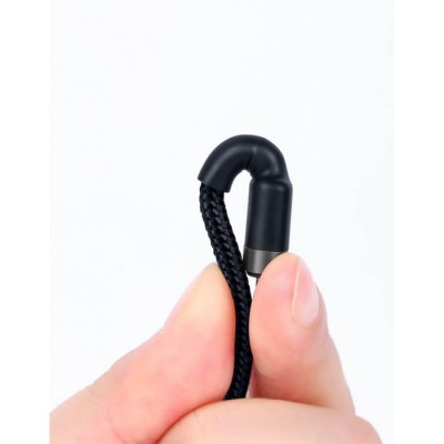 Кабель USB-C BASEUS Cafule, Type-C - Type-C, 3A, 2 м, серый+черный Кабель USB-C BASEUS Cafule, Type-C - Type-C, 3A, 2 м, серый+черный
