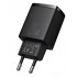 Зарядное устройство BASEUS Compact Quick Charger USB+Type-C, 3A, 20W, черный Зарядное устройство BASEUS Compact Quick Charger USB+Type-C, 3A, 20W, черный