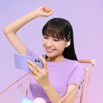 Беспроводные наушники BASEUS Bowie E2, Bluetooth, 40 мАч, белый Беспроводные наушники BASEUS Bowie E2, Bluetooth, 40 мАч, белый