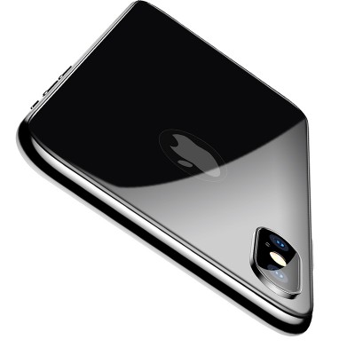 Защитное стекло BASEUS SGAPIPHX-4D0G для iPhone X, 0.3mm, заднее, серый Защитное стекло BASEUS SGAPIPHX-4D0G для iPhone X, 0.3mm, заднее, серый