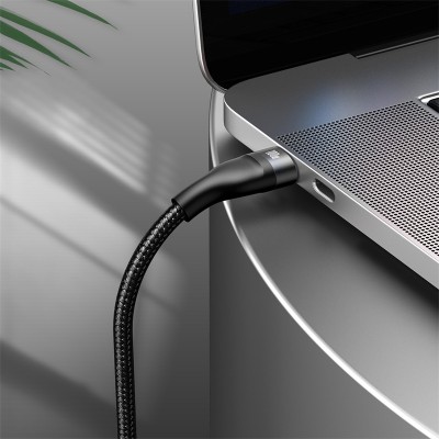 Кабель USB-C BASEUS Flash Series Two-for-three, USB/Type-C - MicroUSB+Type-C+Lightning, 2.4А, 1,2м, серый+черный Кабель USB-C BASEUS Flash Series Two-for-three, USB/Type-C - MicroUSB+Type-C+Lightning, 2.4А, 1,2м, серый+черный