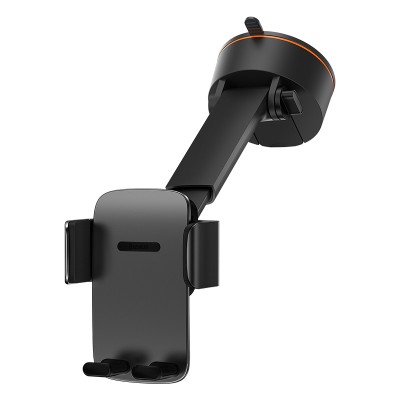 Автомобильный держатель BASEUS Easy Control Clamp Car Mount Holder Pro (Suction Cup Version), черный, на присоске Автомобильный держатель BASEUS Easy Control Clamp Car Mount Holder Pro (Suction Cup Version), черный, на присоске