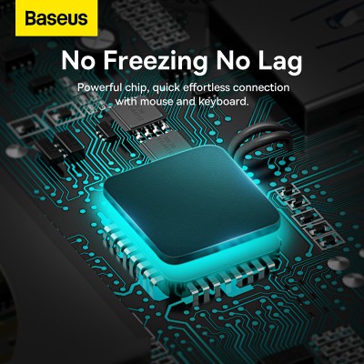 Переходник/Адаптер BASEUS Starjoy Series 7-in-1, Разветвитель, Type-C - 3xUSB3.0+ 2*HDMI+PD+RJ45, серый Переходник/Адаптер BASEUS Starjoy Series 7-in-1, Разветвитель, Type-C - 3xUSB3.0+ 2*HDMI+PD+RJ45, серый