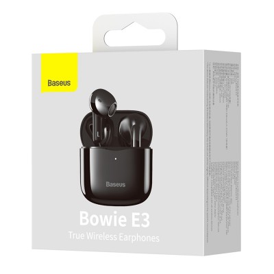 Беспроводные наушники BASEUS Bowie E3, Bluetooth, 35 мАч, черный Беспроводные наушники BASEUS Bowie E3, Bluetooth, 35 мАч, черный