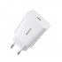 Зарядное устройство BASEUS Speed Mini USB-C, 3A, белый, 20W Зарядное устройство BASEUS Speed Mini USB-C, 3A, белый, 20W