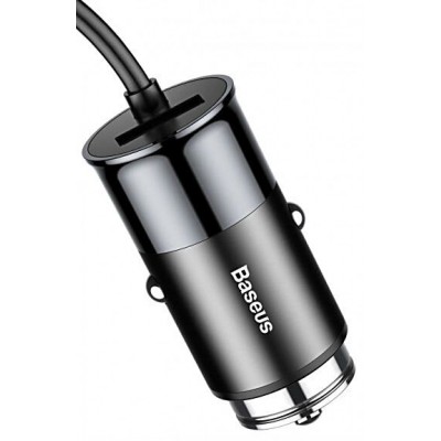 Автомобильное зарядное устройство BASEUS Enjoy Together, USB + разветвитель 3*USB, 5.5A, черный Автомобильное зарядное устройство BASEUS Enjoy Together, USB + разветвитель 3*USB, 5.5A, черный