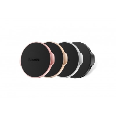 Автомобильный держатель BASEUS Small ears, магнитный, черный, на клею, плоский Автомобильный держатель BASEUS Small ears, магнитный, черный, на клею, плоский