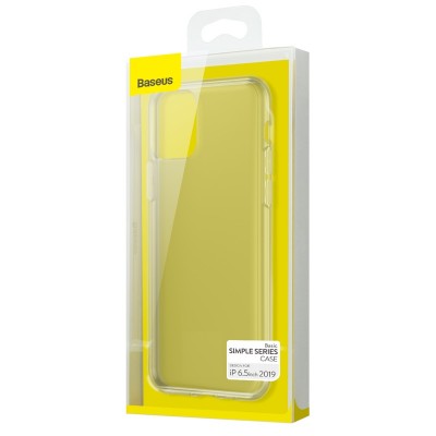 Чехол BASEUS ARAPIPH65S-02 для iPhone 11 Pro Max, прозрачный Чехол BASEUS ARAPIPH65S-02 для iPhone 11 Pro Max, прозрачный
