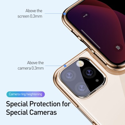 Чехол BASEUS ARAPIPH58S-02 для iPhone 11 Pro, прозрачный Чехол BASEUS ARAPIPH58S-02 для iPhone 11 Pro, прозрачный