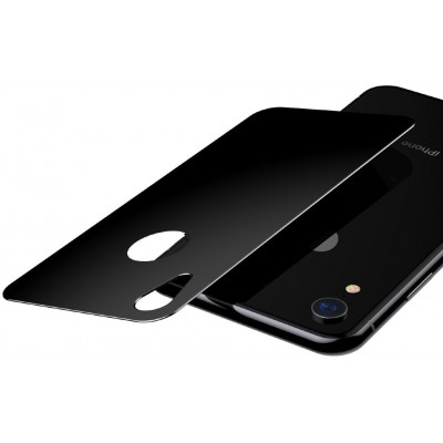 Защитное стекло BASEUS SGAPIPH61-BM01 для iPhone XR, заднее, черный Защитное стекло BASEUS SGAPIPH61-BM01 для iPhone XR, заднее, черный