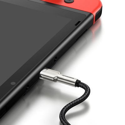 Кабель USB-C BASEUS Cafule Series Metal, Type-C - Type-C, 5A, 100W, 2 м, черный Кабель USB-C BASEUS Cafule Series Metal, Type-C - Type-C, 5A, 100W, 2 м, черный