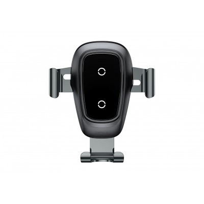Автомобильный держатель BASEUS Air Outlet, с беспроводной зарядкой, 2A, 10W, тусклый, на воздуховод Автомобильный держатель BASEUS Air Outlet, с беспроводной зарядкой, 2A, 10W, тусклый, на воздуховод
