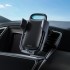 Автомобильный держатель BASEUS Aurora Electric Holder, с беспроводной зарядкой, 2A, 15W, черный, на воздуховод Автомобильный держатель BASEUS Aurora Electric Holder, с беспроводной зарядкой, 2A, 15W, черный, на воздуховод