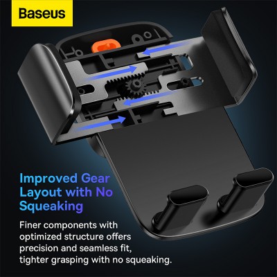 Автомобильный держатель BASEUS Easy Control Clamp Car Mount Holder Pro (Suction Cup Version), черный, на присоске Автомобильный держатель BASEUS Easy Control Clamp Car Mount Holder Pro (Suction Cup Version), черный, на присоске