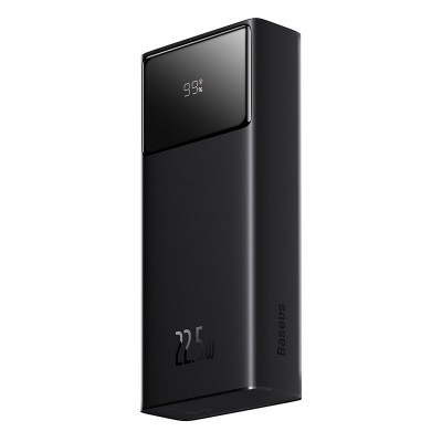 Портативный аккумулятор BASEUS Star-Lord 22.5W, 3A, 20000 мА⋅ч, черный Портативный аккумулятор BASEUS Star-Lord 22.5W, 3A, 20000 мА⋅ч, черный