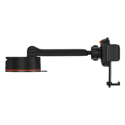 Автомобильный держатель BASEUS Easy Control Clamp Car Mount Holder Pro (Suction Cup Version), черный, на присоске Автомобильный держатель BASEUS Easy Control Clamp Car Mount Holder Pro (Suction Cup Version), черный, на присоске