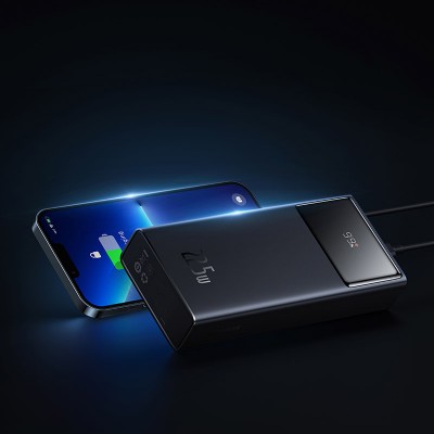 Портативный аккумулятор BASEUS Star-Lord 22.5W, 3A, 20000 мА⋅ч, черный Портативный аккумулятор BASEUS Star-Lord 22.5W, 3A, 20000 мА⋅ч, черный