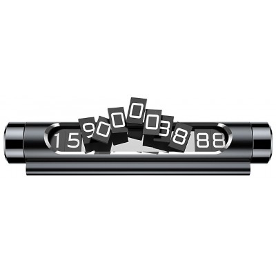 Парковочный номер BASEUS Temporary Parking Number, черный Парковочный номер BASEUS Temporary Parking Number, черный