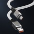 Кабель USB BASEUS CoolPlay Series Fast Charging, USB - Type-C, 100W, 2 м, белый Кабель USB BASEUS CoolPlay Series Fast Charging, USB - Type-C, 100W, 2 м, белый