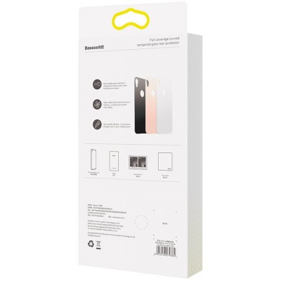 Защитное стекло BASEUS SGAPIPH61-BM0V для iPhone XR, заднее, золотой Защитное стекло BASEUS SGAPIPH61-BM0V для iPhone XR, заднее, золотой