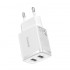 Зарядное устройство BASEUS Compact Charger 2U 2*USB, 2.1A, 10.5W, белый Зарядное устройство BASEUS Compact Charger 2U 2*USB, 2.1A, 10.5W, белый