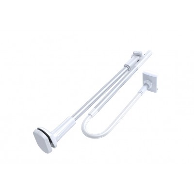 Настольный держатель BASEUS Unlimited adjustment lazy, серебряный, зажимной Настольный держатель BASEUS Unlimited adjustment lazy, серебряный, зажимной