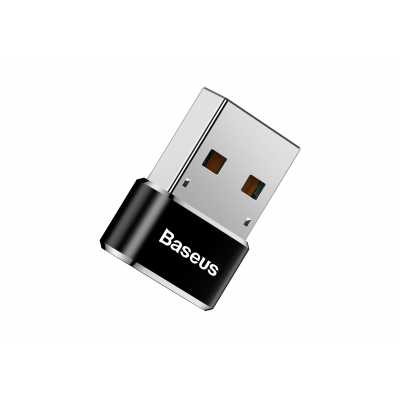 Переходник/Адаптер BASEUS Male OTG, USB - Type-C, 5А, черный Переходник/Адаптер BASEUS Male OTG, USB - Type-C, 5А, черный