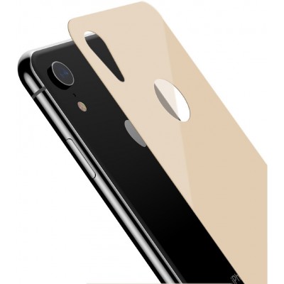 Защитное стекло BASEUS SGAPIPH61-BM0V для iPhone XR, заднее, золотой Защитное стекло BASEUS SGAPIPH61-BM0V для iPhone XR, заднее, золотой