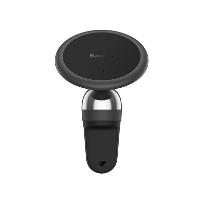 Автомобильный держатель BASEUS C01 (Air Outlet Version), черный, на воздуховод Автомобильный держатель BASEUS C01 (Air Outlet Version), черный, на воздуховод