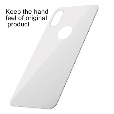 Защитное стекло BASEUS SGAPIPH65-BM02 для iPhone XS Max, 0.3mm, заднее, белый Защитное стекло BASEUS SGAPIPH65-BM02 для iPhone XS Max, 0.3mm, заднее, белый