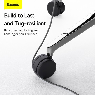 Кабель USB BASEUS Jelly Liquid Silica Gel, USB - Type-C, 5A, 100W, 2 м, черный Кабель USB BASEUS Jelly Liquid Silica Gel, USB - Type-C, 5A, 100W, 2 м, черный