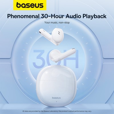 Беспроводные наушники BASEUS E13(Overseas Edition), Bluetooth, белый Беспроводные наушники BASEUS E13(Overseas Edition), Bluetooth, белый