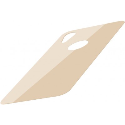 Защитное стекло BASEUS SGAPIPH61-BM0V для iPhone XR, заднее, золотой Защитное стекло BASEUS SGAPIPH61-BM0V для iPhone XR, заднее, золотой