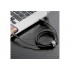 Кабель USB BASEUS Cafule, USB - Lightning, 2.4А, 1 м, серый+черный Кабель USB BASEUS Cafule, USB - Lightning, 2.4А, 1 м, серый+черный