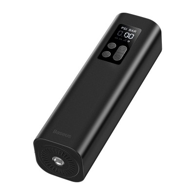 Автомобильный компрессор BASEUS Super Mini Inflator Pump, черный Автомобильный компрессор BASEUS Super Mini Inflator Pump, черный