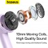 Беспроводные наушники BASEUS Encok W3, Bluetooth, 37 мАч, фиолетовый Беспроводные наушники BASEUS Encok W3, Bluetooth, 37 мАч, фиолетовый