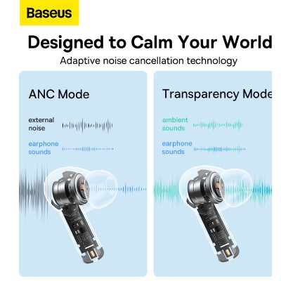 Беспроводные наушники BASEUS Bowie M2+, Bluetooth, 40 мАч, черный Беспроводные наушники BASEUS Bowie M2+, Bluetooth, 40 мАч, черный