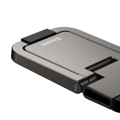 Подставка для ноутбука BASEUS Slim Laptop Kickstand, серый Подставка для ноутбука BASEUS Slim Laptop Kickstand, серый