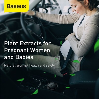 Ароматизатор BASEUS Ripple Car Cup Holder Air Freshener, черный Ароматизатор BASEUS Ripple Car Cup Holder Air Freshener, черный