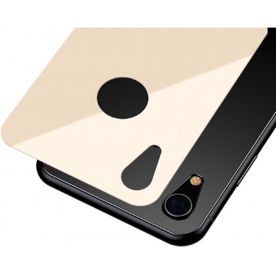 Защитное стекло BASEUS SGAPIPH61-BM0V для iPhone XR, заднее, золотой Защитное стекло BASEUS SGAPIPH61-BM0V для iPhone XR, заднее, золотой