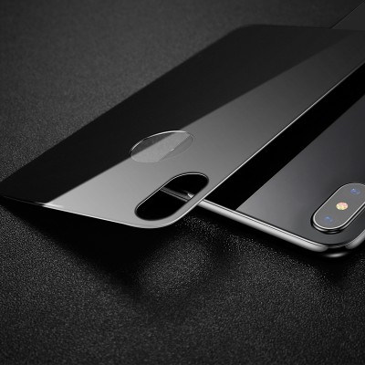 Защитное стекло BASEUS SGAPIPH58-TZ01 для iPhone XS, Комплект, прозрачный+черная рамка Защитное стекло BASEUS SGAPIPH58-TZ01 для iPhone XS, Комплект, прозрачный+черная рамка